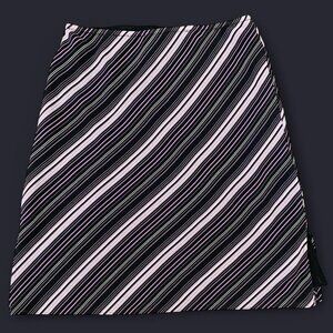 Purple Elegent Midi skirt